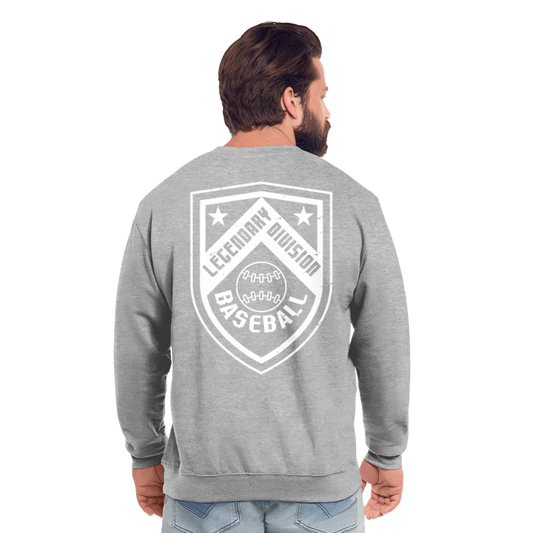 Sudadera unisex"baseball player" - salt & pepper