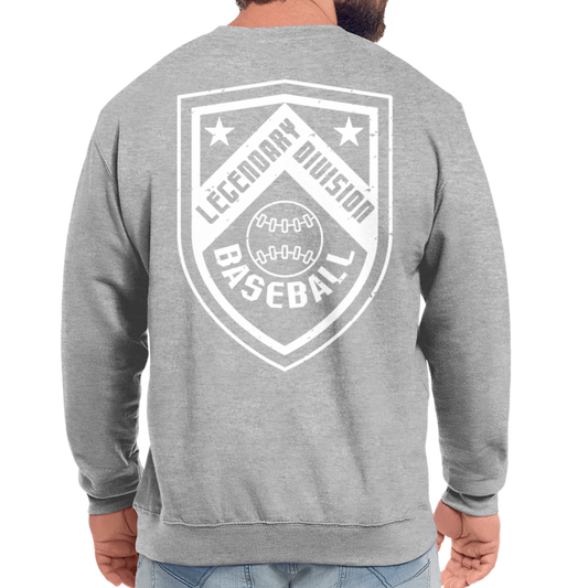 Sudadera unisex"baseball player" - salt & pepper