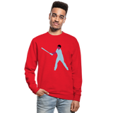 Sudadera unisex"baseball player" - red