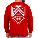 Sudadera unisex"baseball player" - red