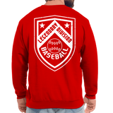 Sudadera unisex"baseball player" - red