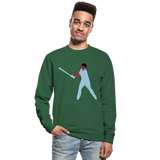 Sudadera unisex"baseball player" - green