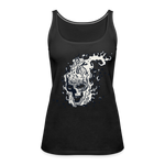 Camiseta de tirantes premium mujer"skull" - black