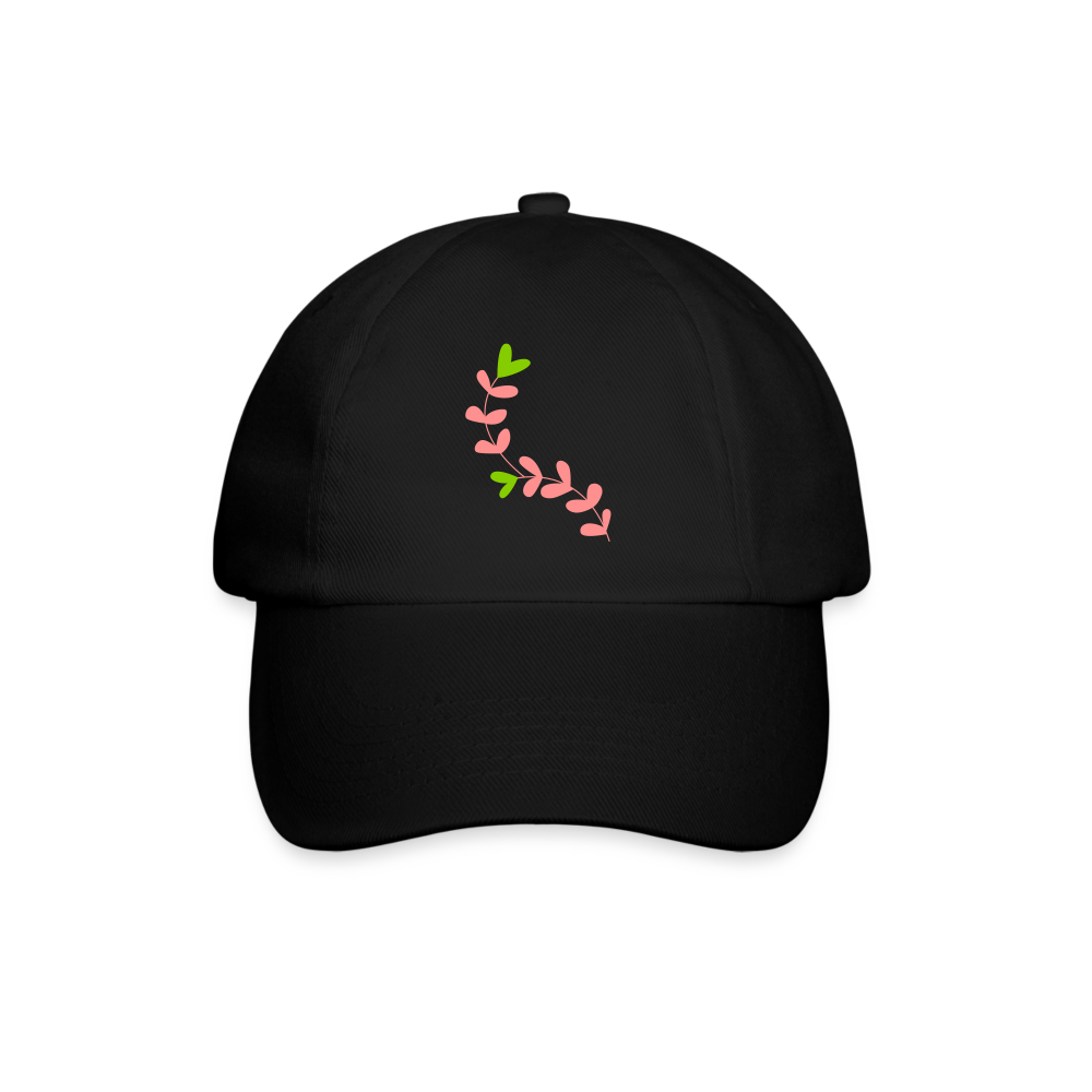 Gorra béisbol"Tendril" - black/black