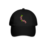 Gorra béisbol"Tendril" - black/black