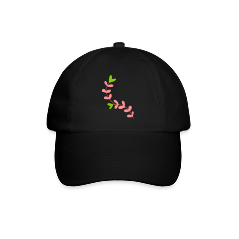 Gorra béisbol"Tendril" - black/black