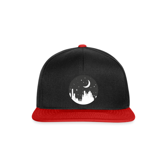 Gorra Snapback"Skyline" - black/red