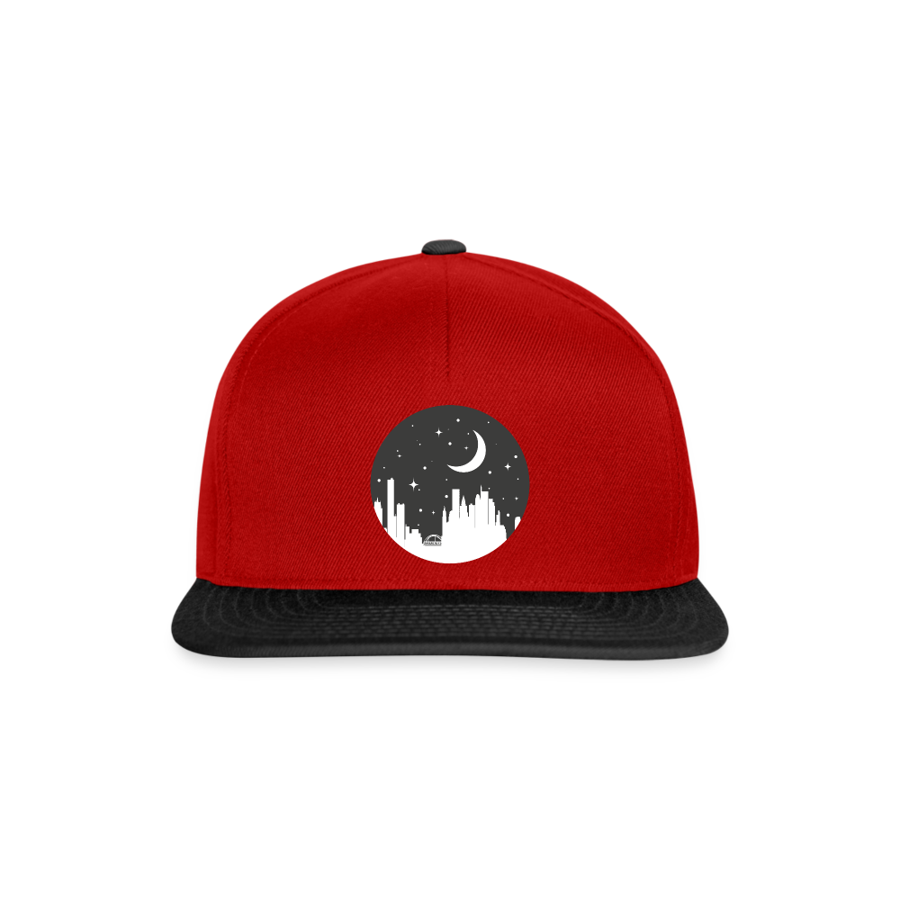Gorra Snapback"Skyline" - red/black