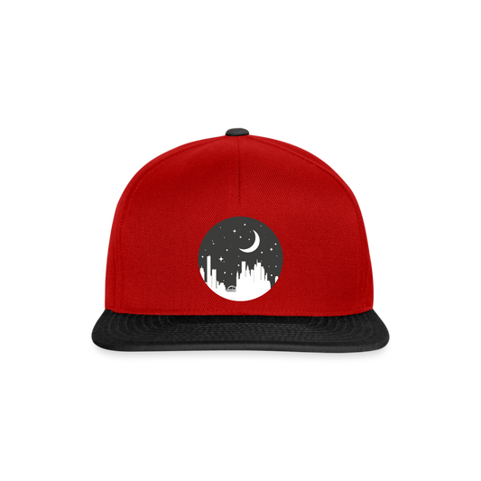 Gorra Snapback"Skyline" - red/black