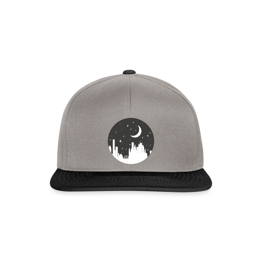 Gorra Snapback"Skyline" - graphite/black