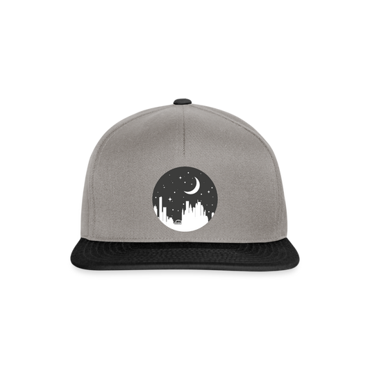 Gorra Snapback"Skyline" - graphite/black