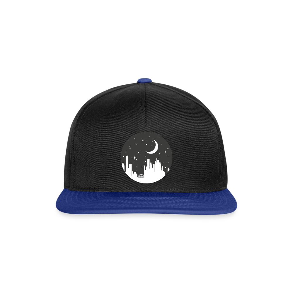 Gorra Snapback"Skyline" - black/bright royal