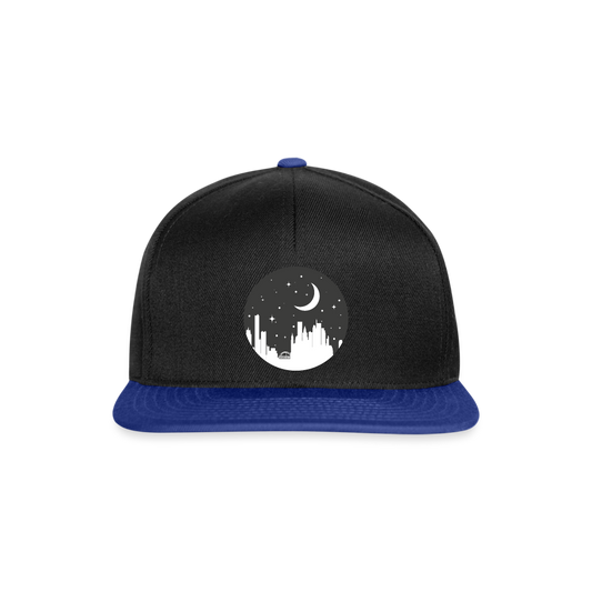 Gorra Snapback"Skyline" - black/bright royal