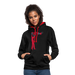 Sudadera con capucha en contraste