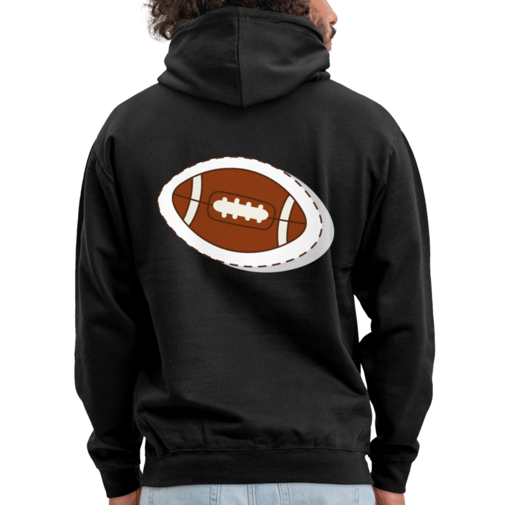 Sudadera con capucha unisex"24" - black