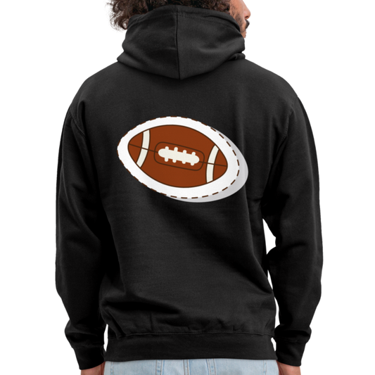 Sudadera con capucha unisex"24" - black