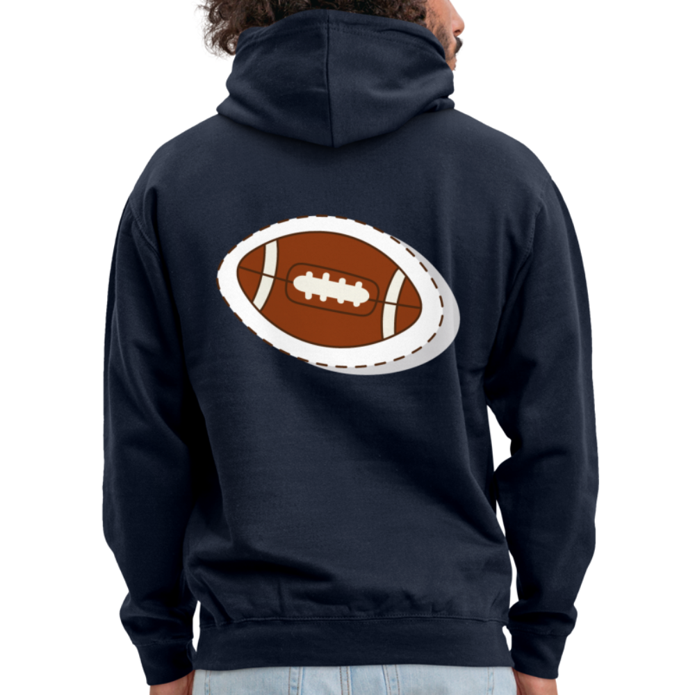 Sudadera con capucha unisex"24" - navy