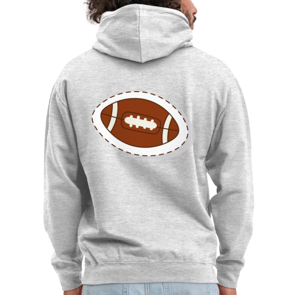 Sudadera con capucha unisex"24" - light heather grey