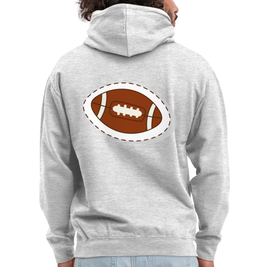 Sudadera con capucha unisex"24" - light heather grey