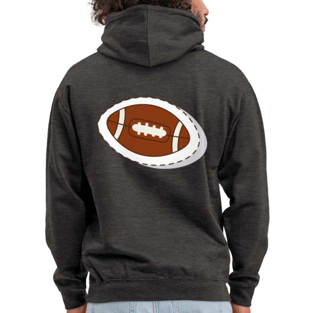 Sudadera con capucha unisex"24" - charcoal grey