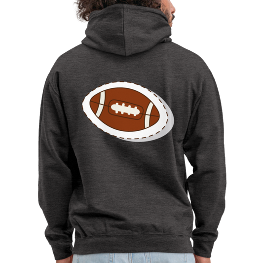 Sudadera con capucha unisex"24" - charcoal grey