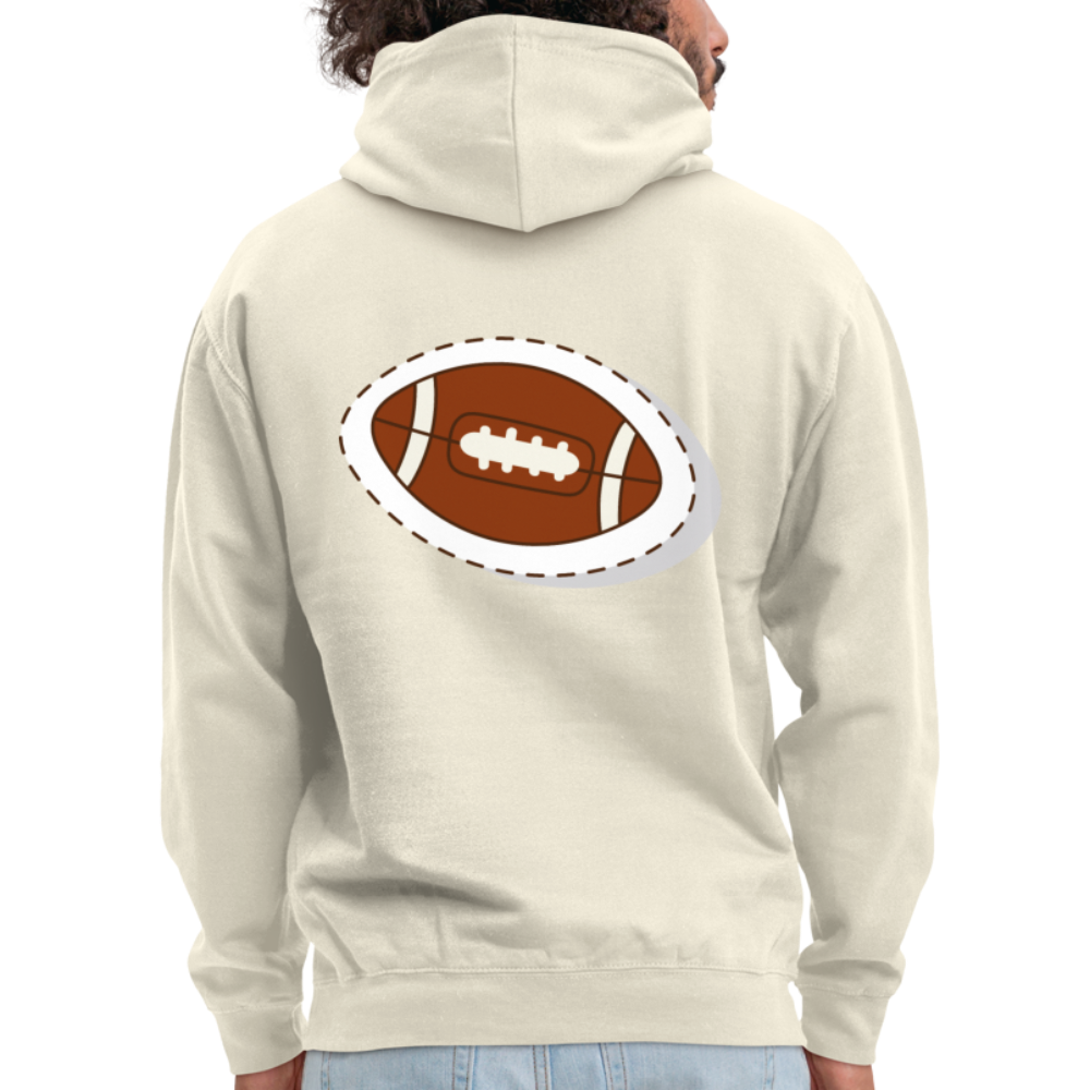 Sudadera con capucha unisex"24" - vanilla