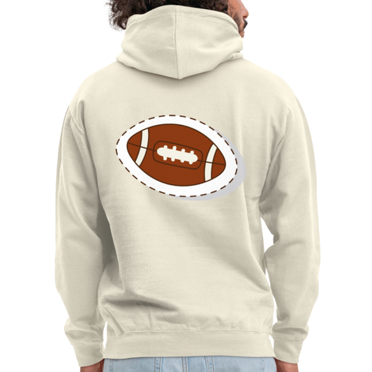 Sudadera con capucha unisex"24" - vanilla