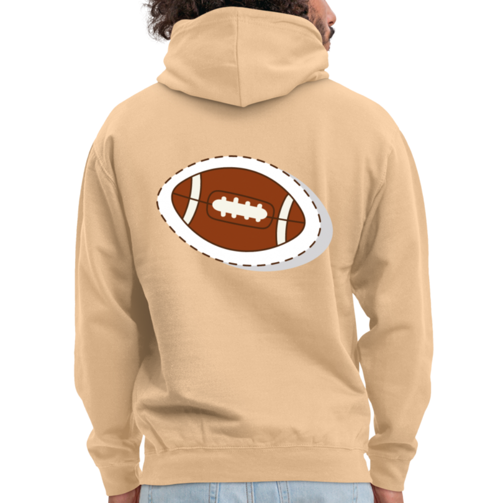 Sudadera con capucha unisex"24" - peach