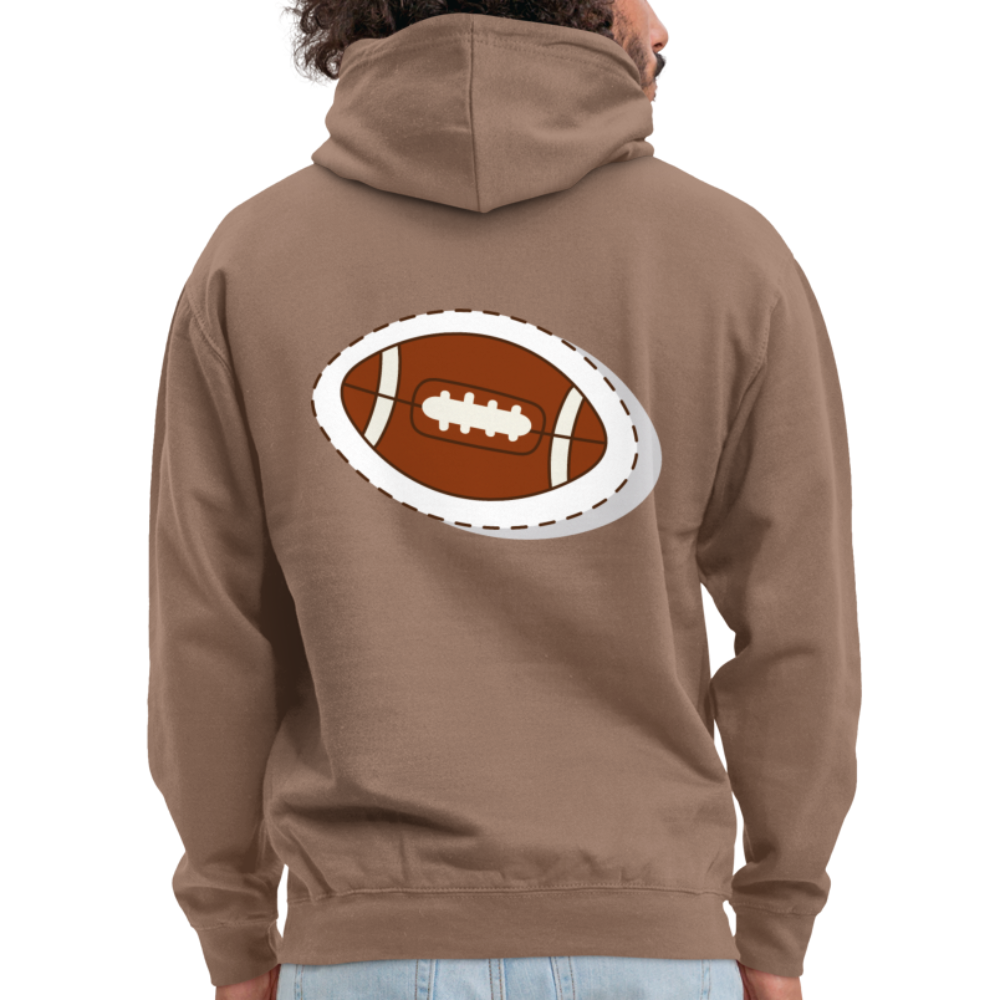 Sudadera con capucha unisex"24" - mocha