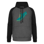 Sudadera con capucha de béisbol unisex"doing fitness" - graphite/black