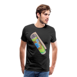 Camiseta premium hombre"Camping" - black