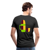 Camiseta premium hombre"Camping" - black