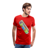 Camiseta premium hombre"Camping" - red