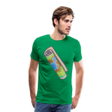 Camiseta premium hombre"Camping" - kelly green