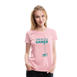 Camiseta premium mujer"Gamer 3" - rose shadow