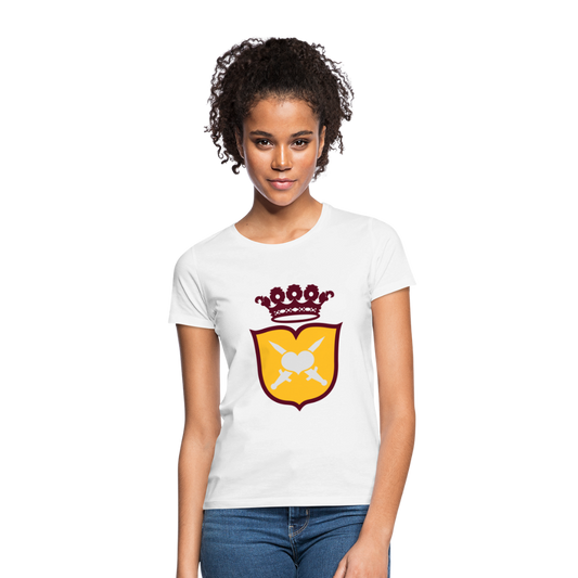 Camiseta mujer"Crest MJM" - white