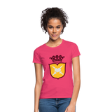 Camiseta mujer"Crest MJM" - azalea