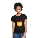 Camiseta mujer"Crest MJM" - black