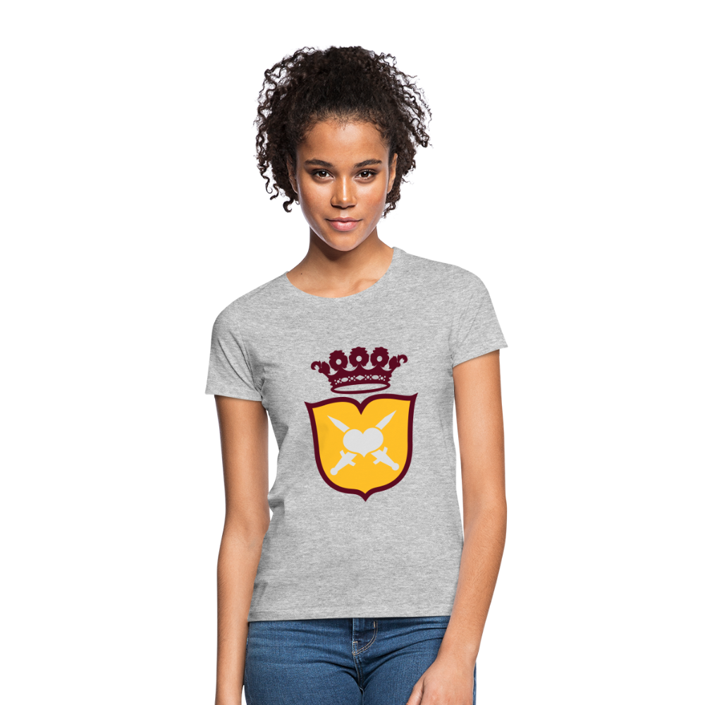 Camiseta mujer"Crest MJM" - heather grey
