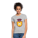 Camiseta mujer"Crest MJM" - heather grey