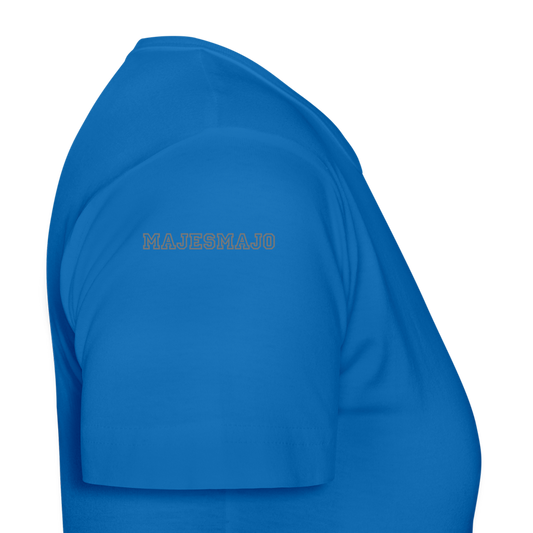 Camiseta mujer"Crest MJM" - royal blue