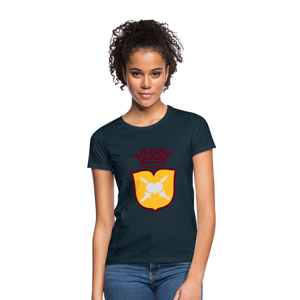 Camiseta mujer"Crest MJM" - navy