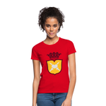 Camiseta mujer"Crest MJM" - red