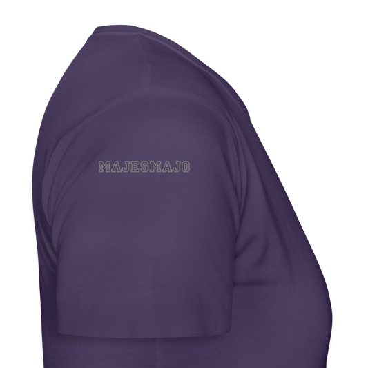 Camiseta mujer"Crest MJM" - dark purple