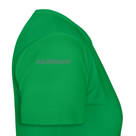 Camiseta mujer"Crest MJM" - kelly green