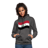 Sudadera con capucha en contraste"flag iraq" - charcoal/black