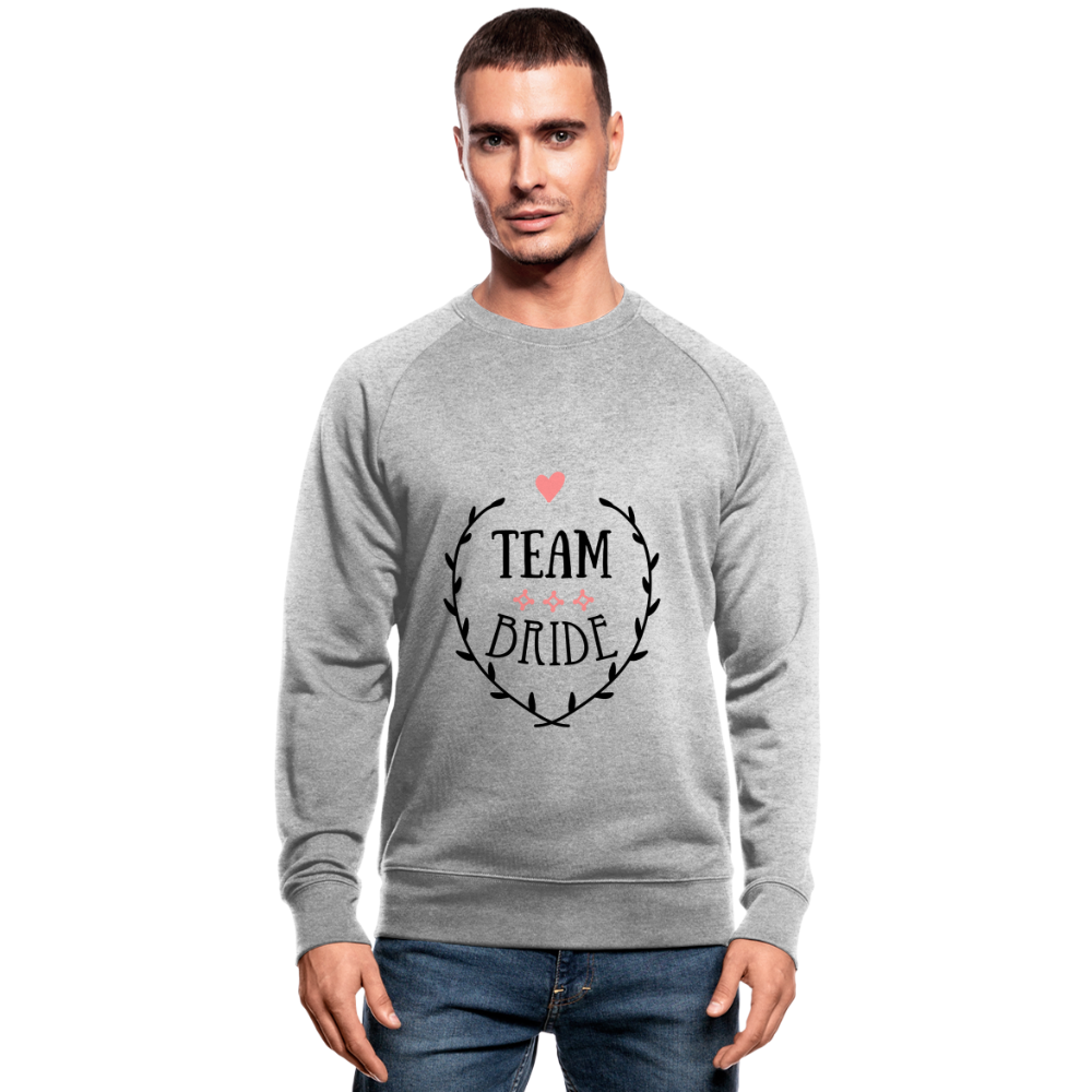 Sudadera ecológica hombre de Stanley & Stella"team bride" - heather grey