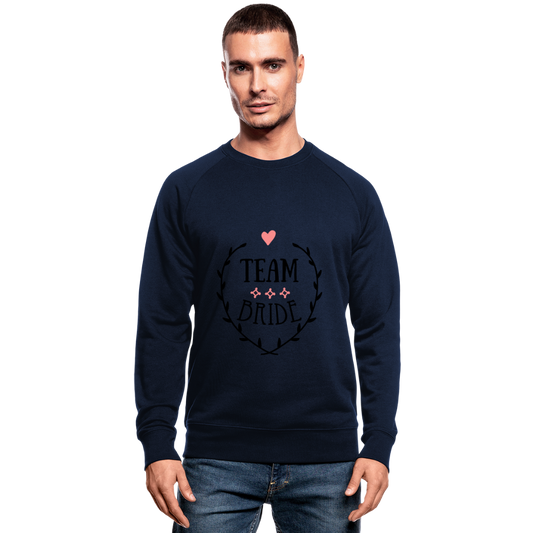 Sudadera ecológica hombre de Stanley & Stella"team bride" - navy
