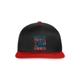 Gorra Snapback"football hall of fame" - black/red