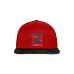 Gorra Snapback"football hall of fame" - red/black